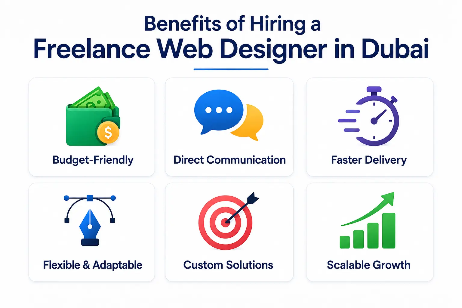 What benefits can you get from a freelance web designer in Dubai